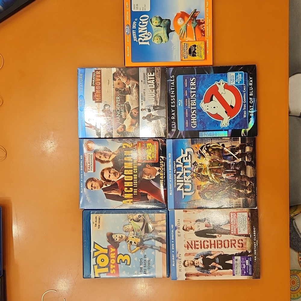 Blue-Rays 7 movies